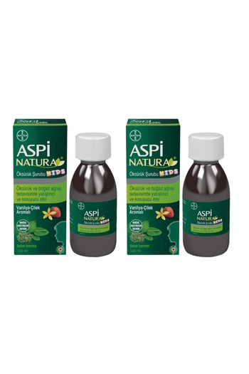 Aspinatura Kids Şurubu 120 ml 2 adet