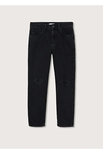 Mango Teen Black Jeans for Kids