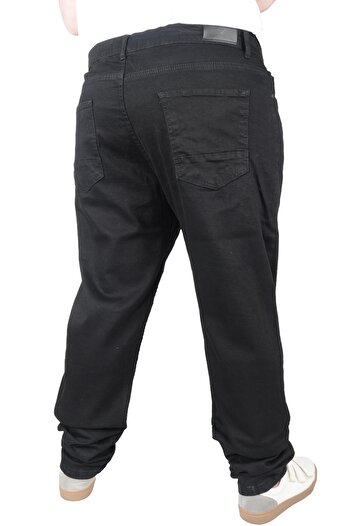 ModeXL Mode Xl Large Size Men's Trousers Jeans Black 21920 Black