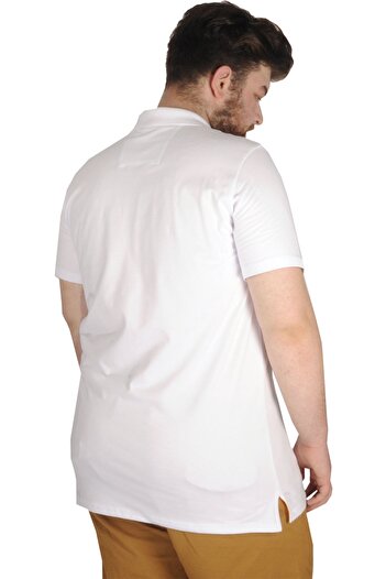 ModeXL Tricou polo Lycra Guler cu fermoar - 21029