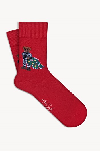 Mono Socks - 3 Συσκευασίες Χριστουγεννιάτικες κάλτσες αρκουδάκι