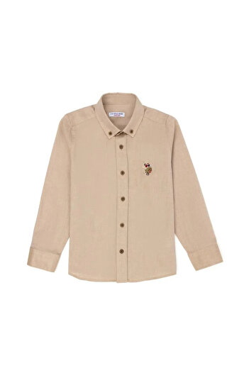 U.S. Polo Assn. Μακρυμάνικο αγορίστικο πουκάμισο βασικό G083SZ004.000.1672826.VR153 TEKSPORRR