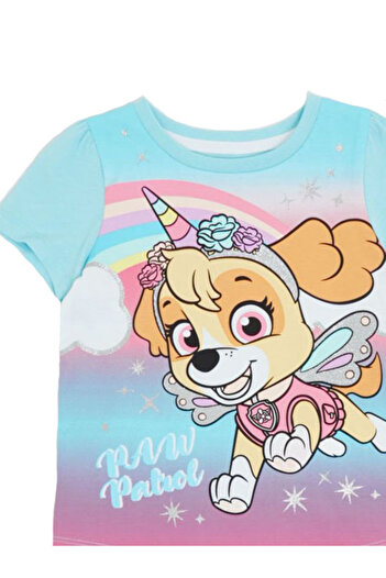 Next Paw Patrol Girl's Top and Bottom Shorts Set
