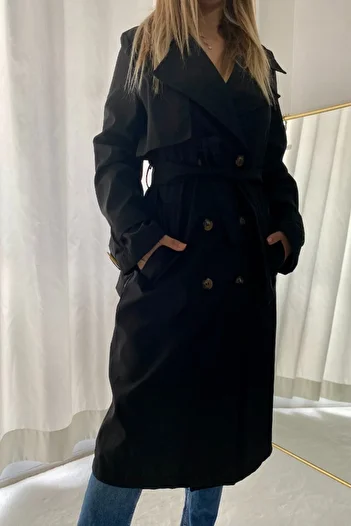 Seşa Women's Trench Coat - Comfortable Fit and Stylish Design