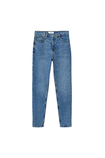 MANGO Woman Mom Comfort Yüksek Bel Jean
