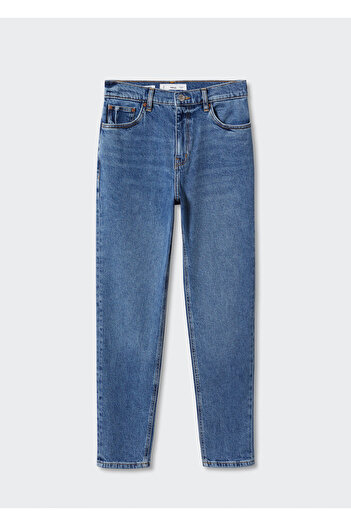 MANGO Woman Mom Comfort Yüksek Bel Jean
