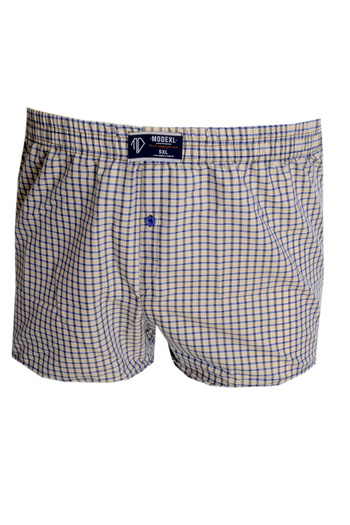 ModeXL Mode Xl Ανδρικό μοτίβο μπόξερ Poplin 6348 Πλακάκι