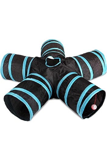 Mixpet Foldable 5-Way Cat Play Tunnel