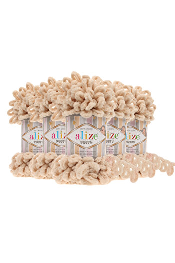 Alize 310 Bal Puffy ручні пряжі - 5 штук