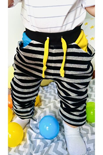 TD Collection Velvet Monster Pants Kids/Baby, Two Color Variation Pocket Design, Monster Model