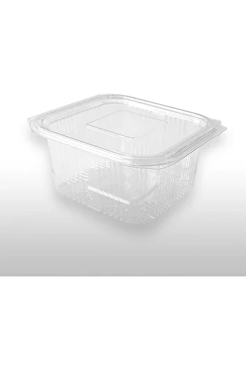 Kumsal Mutfak Plastic Leak Proof Container 500 cc Self Cap 100 pcs