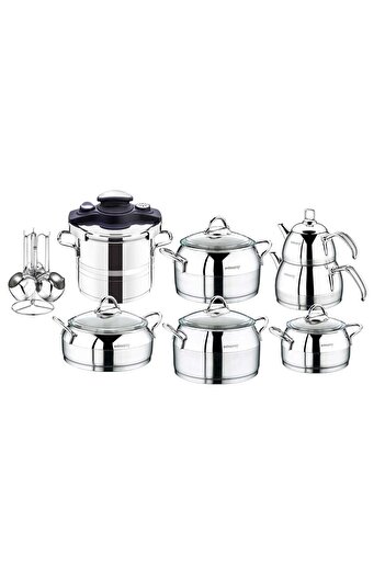 Evimsaray Venus 18 Piece Dowry Set Plain