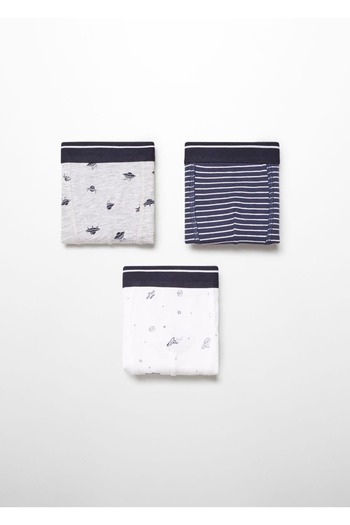 MANGO Kids Gray Pajama Set for