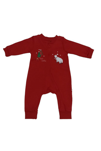 Caramell Çaren Kids- 100% Cotton, Coat of Arms, Hidden Zipper Interlock Fabric Baby Sleeping Bag