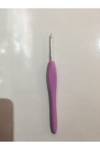 Tunç Çadır Croșetat cu mâner din silicon Nr.: 2 mm