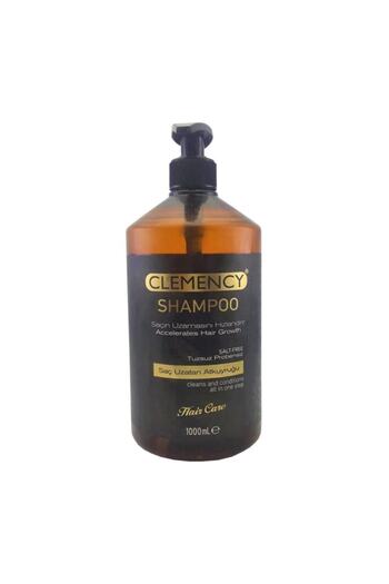 Clemency 1000 Ml Shampoo - Hair Extension Attack, Salt-Free, Paraben-Free