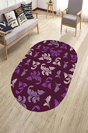 MODANOİVA Leke Tutmaz Yıkanabilir Kaymaz Dot Taban Dijital Baskı Salon Halısı Tt2204dkh7204