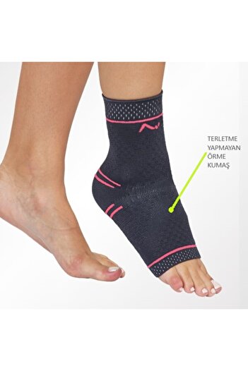 Supportline Luxury Knitted Foot Bracelet Medical Orthopedic Protective Sports Bracelet Anti-Edema and Pain - Intermed
