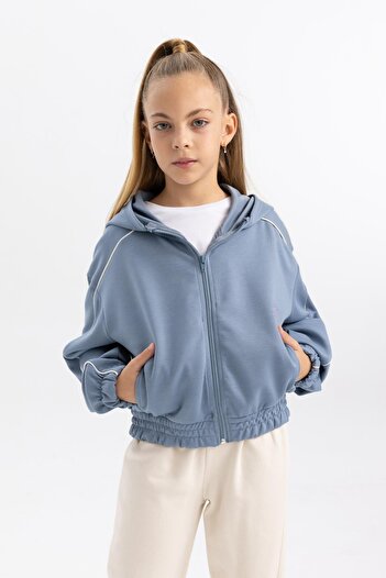 DeFacto Girl's Hooded Cardigan A5776A823Au