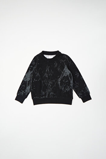 PAULMARK Boy's Patterned Sweat Top