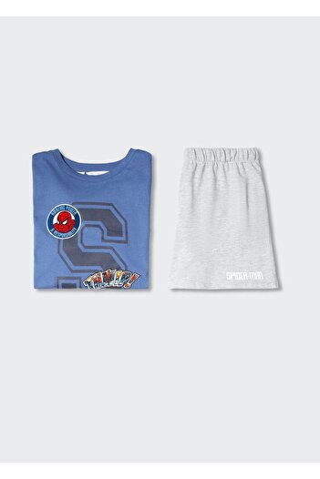 MANGO Kids Spiderman Şort Pijama