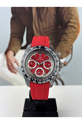 DAVID GUNER SPOR ERKEK KOL SAATİ DAYTONA MODELİ 5 ATM SU GEÇİRMEZ 2 YIL GARANTİLİ