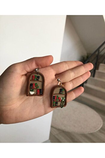 TREND Miyamila Collection Library Themed Polymer Earrings