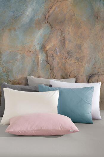 Marie Claire Export Yastık Kılıfı Emilie 100% Pamuk 50*70 Cm 2lı Standart Mavi