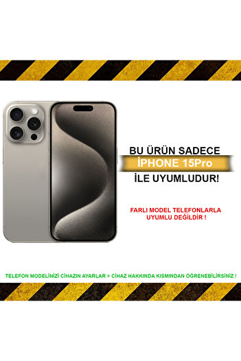 Merwish İphone 15Pro Uyumlu Deri (suni) Manyetik Ayrılabilen Cüzdanlı Arka Kapak Koyu Kahve Kılıf