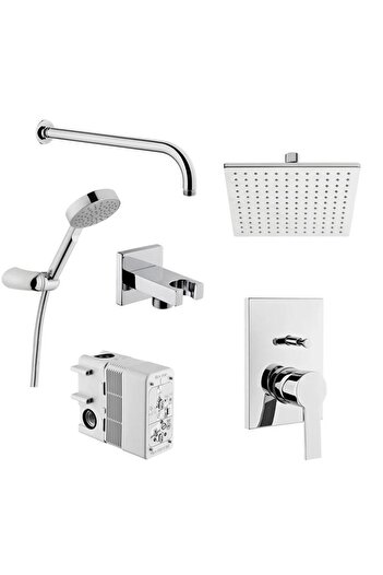 Artema Flo S Concealed Bathroom Faucet Set A49297 (Without Spout)