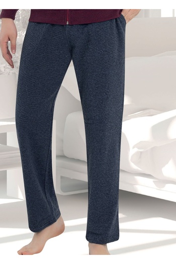 Erse thick winter single bottom pocket pajamas