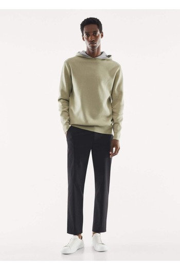 MANGO Man Hooded Air Permeable Sweatshirt