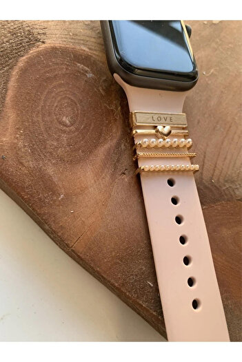 OBRAX Love Apple Watch Band Charm - Akıllı Saat Kordon Süsü