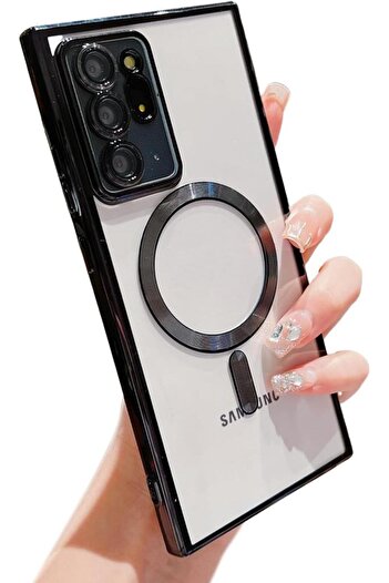 UnDePlus Samsung Galaxy Note 20 Ultra Case with Magsafe Camera Lens Protection Transparent Silicone Cover