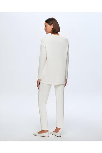 MISS DALIDA Kadın Önü İncili Basic Tunik