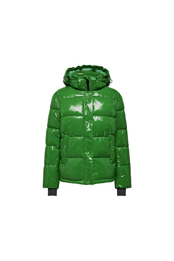 ONLY Onlannlouis Premium Puffer Jkt Otw Γυναικείο Casual Παλτό 15287919-GREEN-BEE Πράσινο