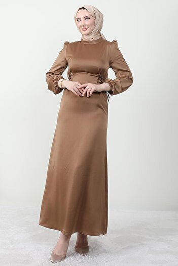 Giza Giyim Hijab Dress Caramel