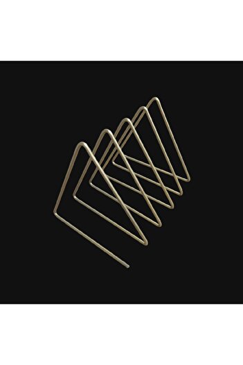 GO DEKOR Modern Tasarım Metal Dergilik Kiti Iskandinav 3'gen 4 Gözlü Dergilik & Gazetelik GOLD
