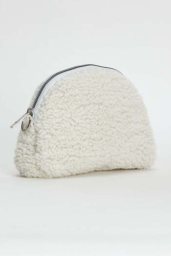 ALTUDA Women's Cross Strap Plush Bag