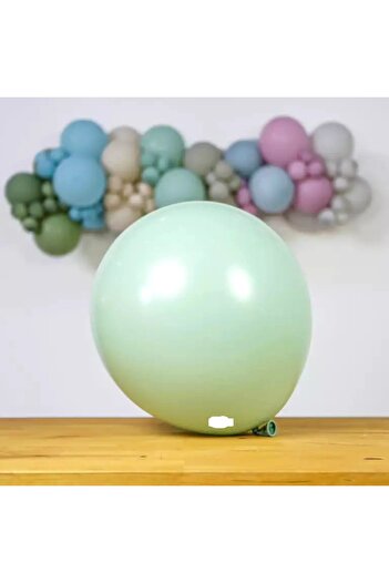 Kalisan Retro Balloon - Winter Green 12 Inch 10 Pieces