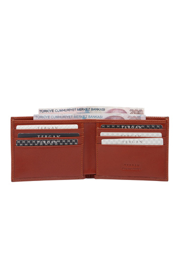 Tergan Tan Leather Men's Wallet 01211b47