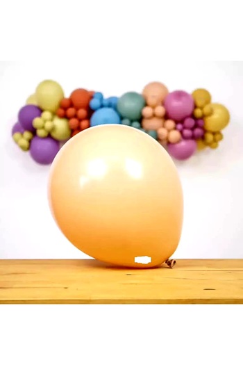 Kalisan 12 Inch Retro Balloon Desert Sand - 10 Pcs