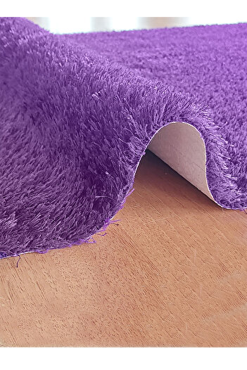 Prizma Romanza, Non-Slip, Washable 2-Piece Bathroom Rug, Mat| Purple - (60X100) (50X60) Cm