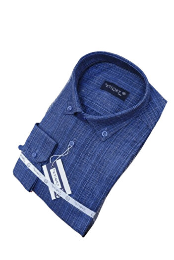 ETİQET WOOL LUXURY FATHER SHIRT