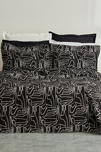 Karaca Home Natalie Double Bedspread Black
