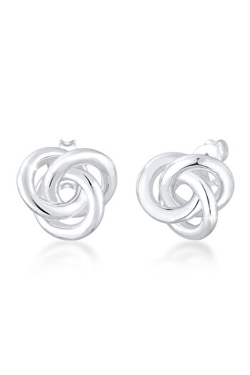 ELLI Ohrringe Stecker Knoten Knot Basic Klassisch 925 Silber