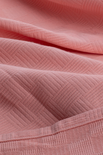 Salbace Checkerboard Pattern Pique Single