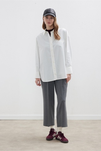 Manuka WIDE CUFF SHIRT Ecru