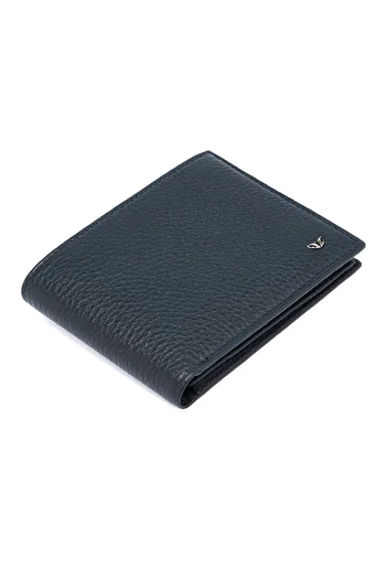 Tergan Navy Blue Leather Men's Wallet 01648a38