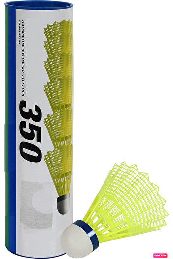 AVESSA BAD-350 Badminton Ball 6 Pieces PVC Professional Boxed
